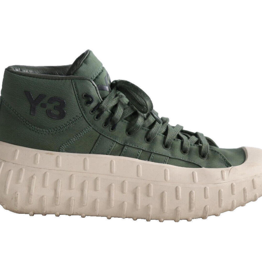 Adidas Women 8 Men 6 Shadow Green Y-3 GR. 1P High Top Sneaker GZ9151 Prima Loft